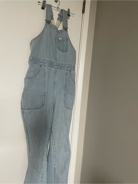 Lee Light Blue Denim Overalls